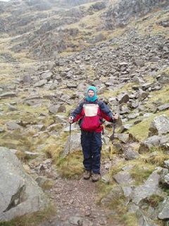 Below Sca Fell Pike.